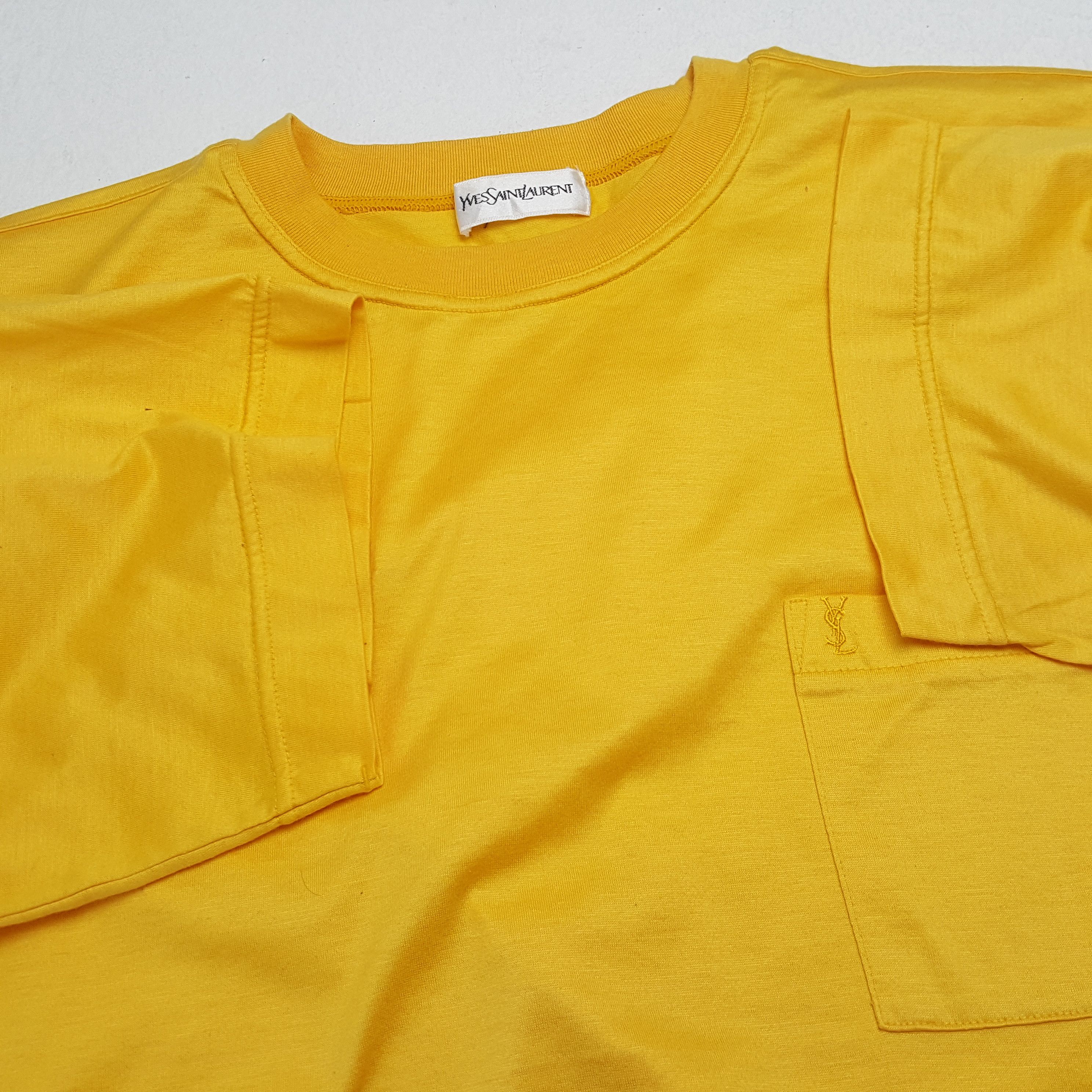 Vintage × Yves Saint Laurent Vintage YVES SAINT LAURENT Italian Brand T-Shirts Size US L / EU 52-54 / 3 - 6 Thumbnail