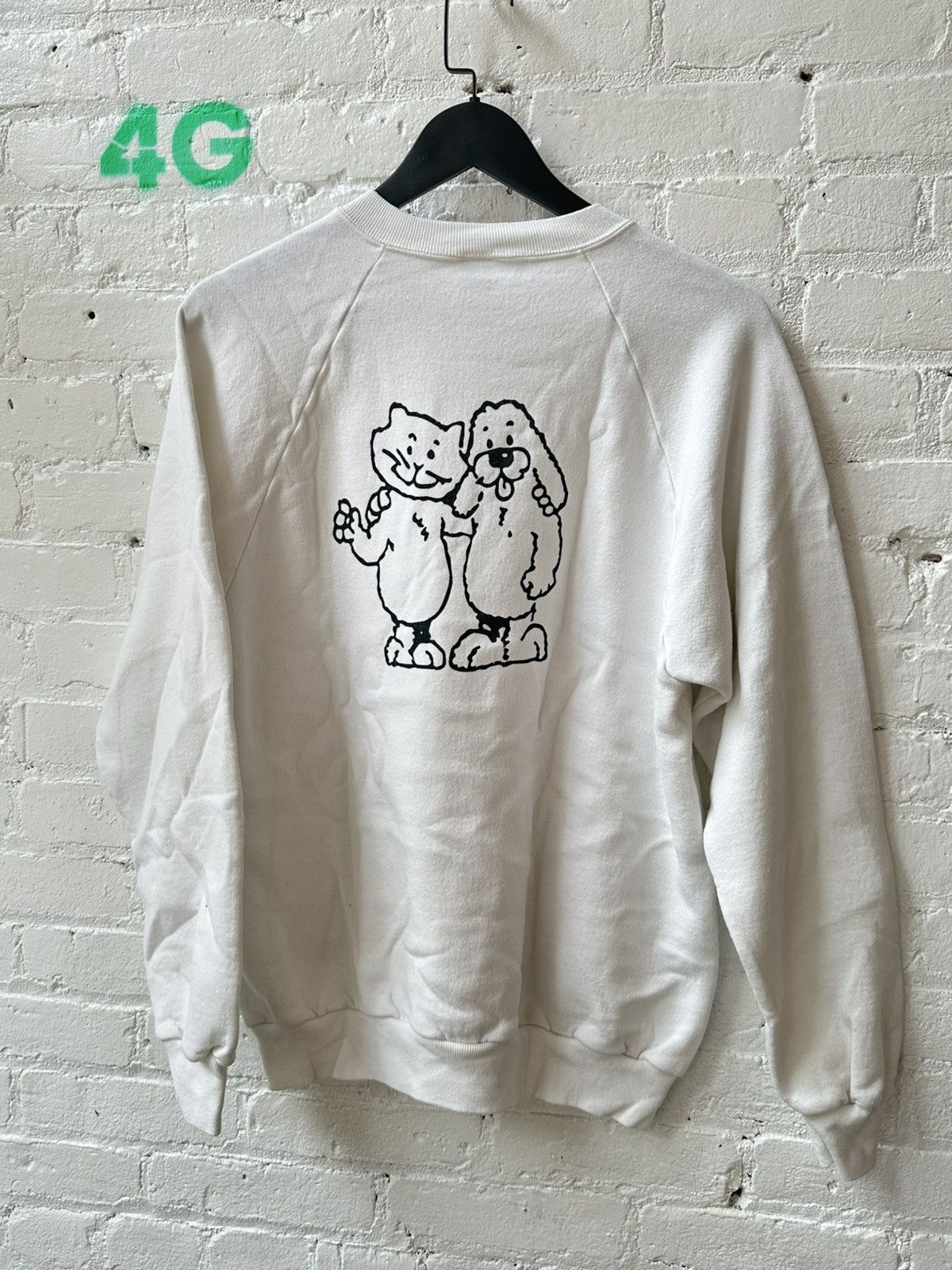 Vintage BORN TO DIE WORLD IS A FUCK VINTAGE CREWNECK Size US XL / EU 56 / 4 - 3 Thumbnail