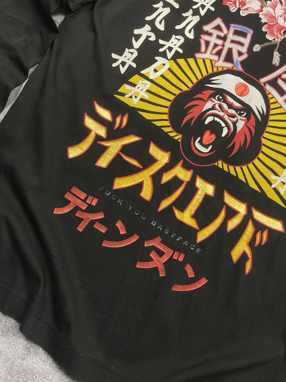 Dsquared2 Dsquared2 Long Sleeve T-Shirt Logo Print Rare Y2K Japanese Size US XL / EU 56 / 4 - 8 Thumbnail