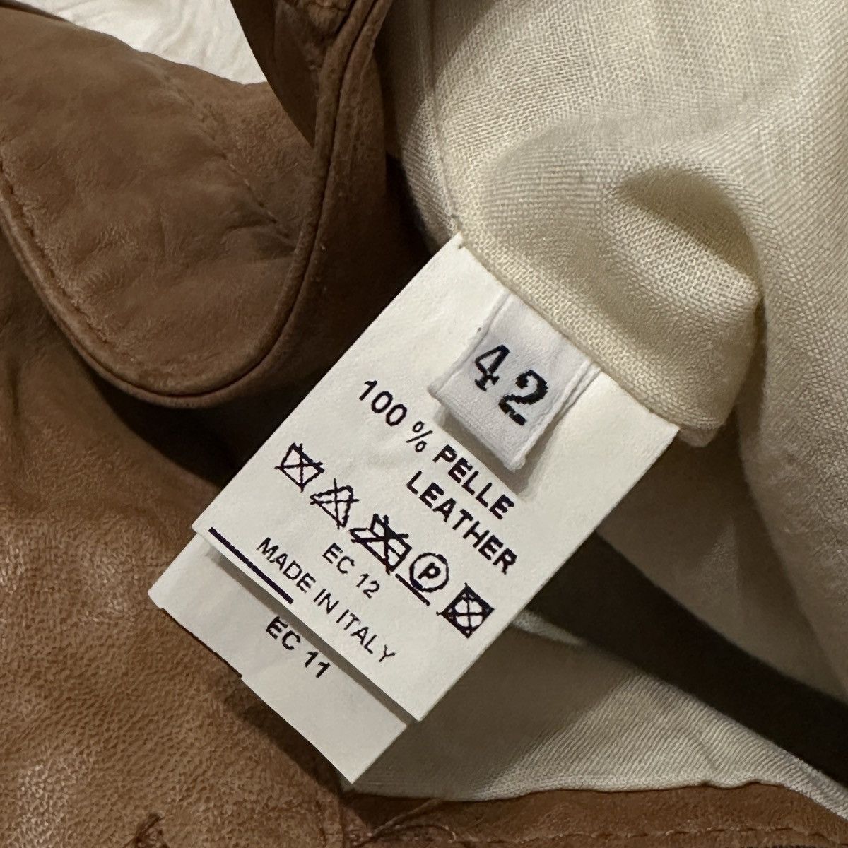 Other Cristinaeffe Made in Italy Shorts Leather 100% Size 28" / US 6 / IT 42 - 8 Thumbnail