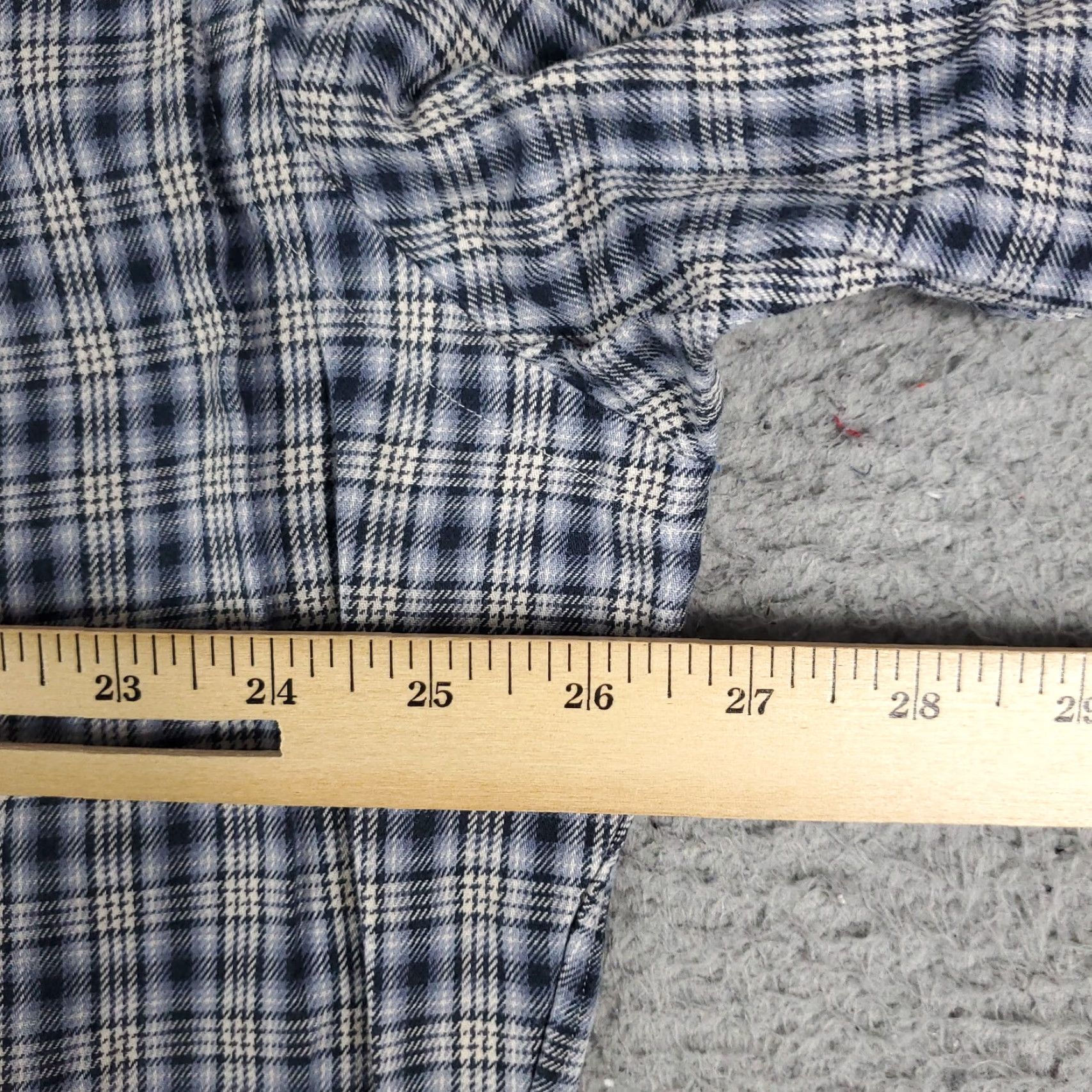 Ralph Lauren Ralph Lauren Button-Up Shirt Mens XL Gray Plaid Long Sleeve Casual Workwear Size US XL / EU 56 / 4 - 7 Thumbnail