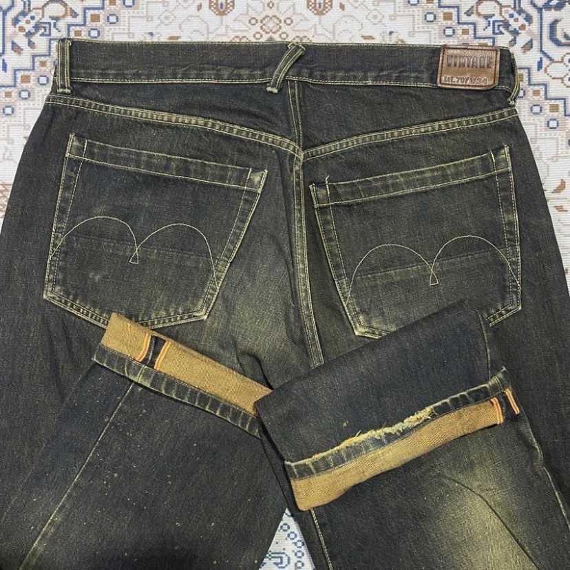 Japanese Brand Vintage Bon Mareen Japanese Denim Selvedge Jeans Size US 34 / EU 50 - 5 Thumbnail