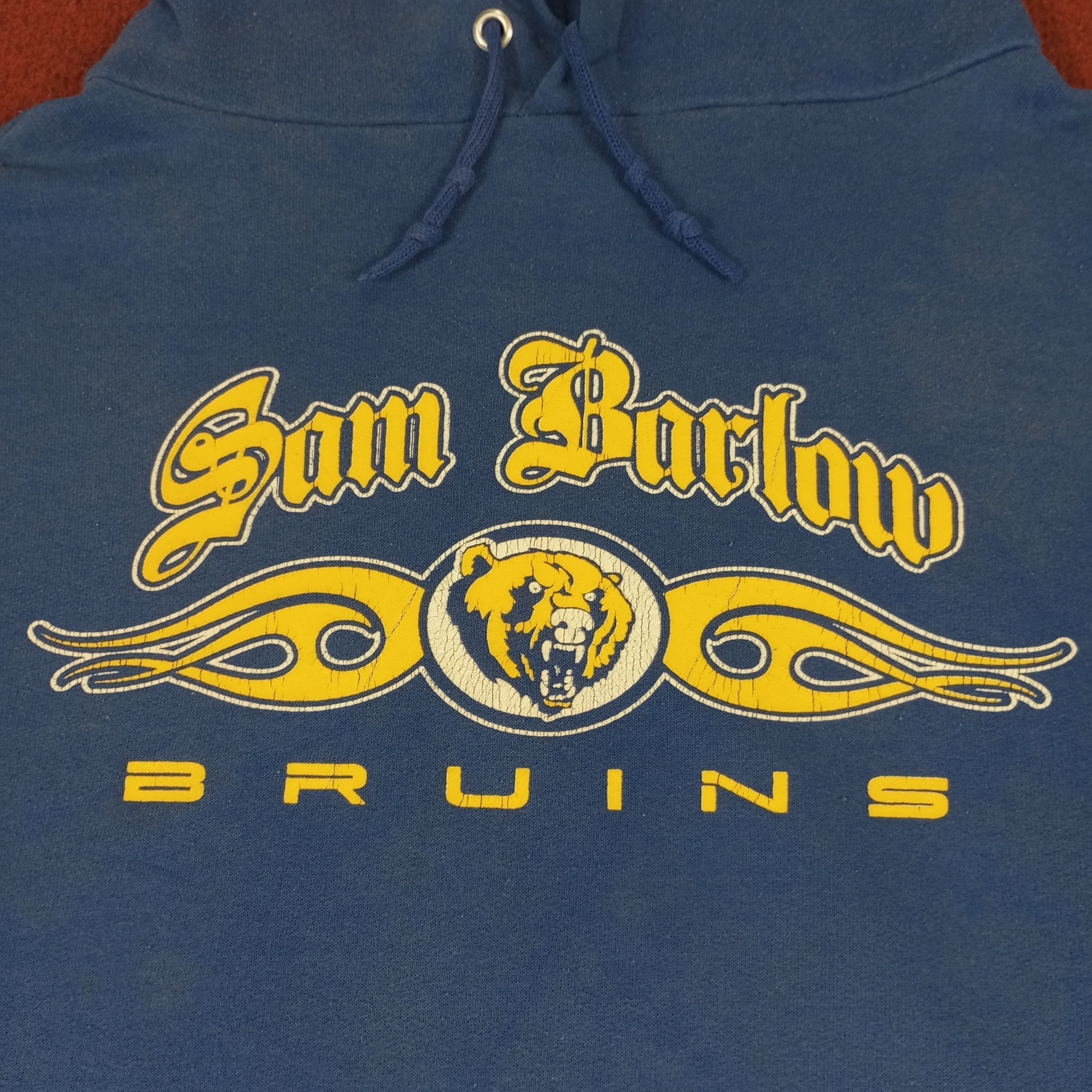 NFL × Vintage Sam Barlow Bruins Center Design Hoodies Size US M / EU 48-50 / 2 - 2 Thumbnail