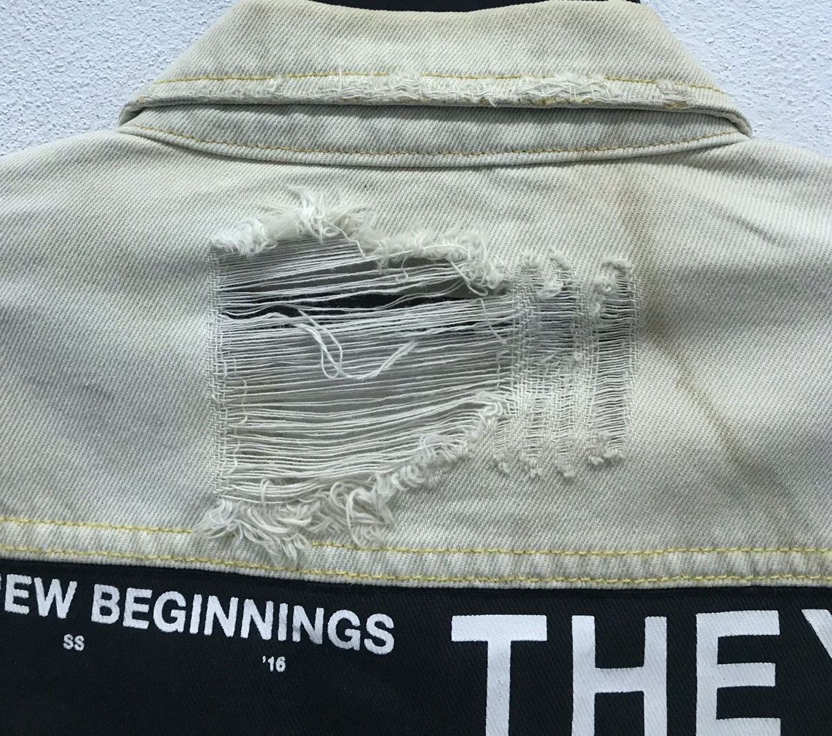 Misbhv They Drained My Very Soul Denim Jacket Size US S / EU 44-46 / 1 - 13 Thumbnail