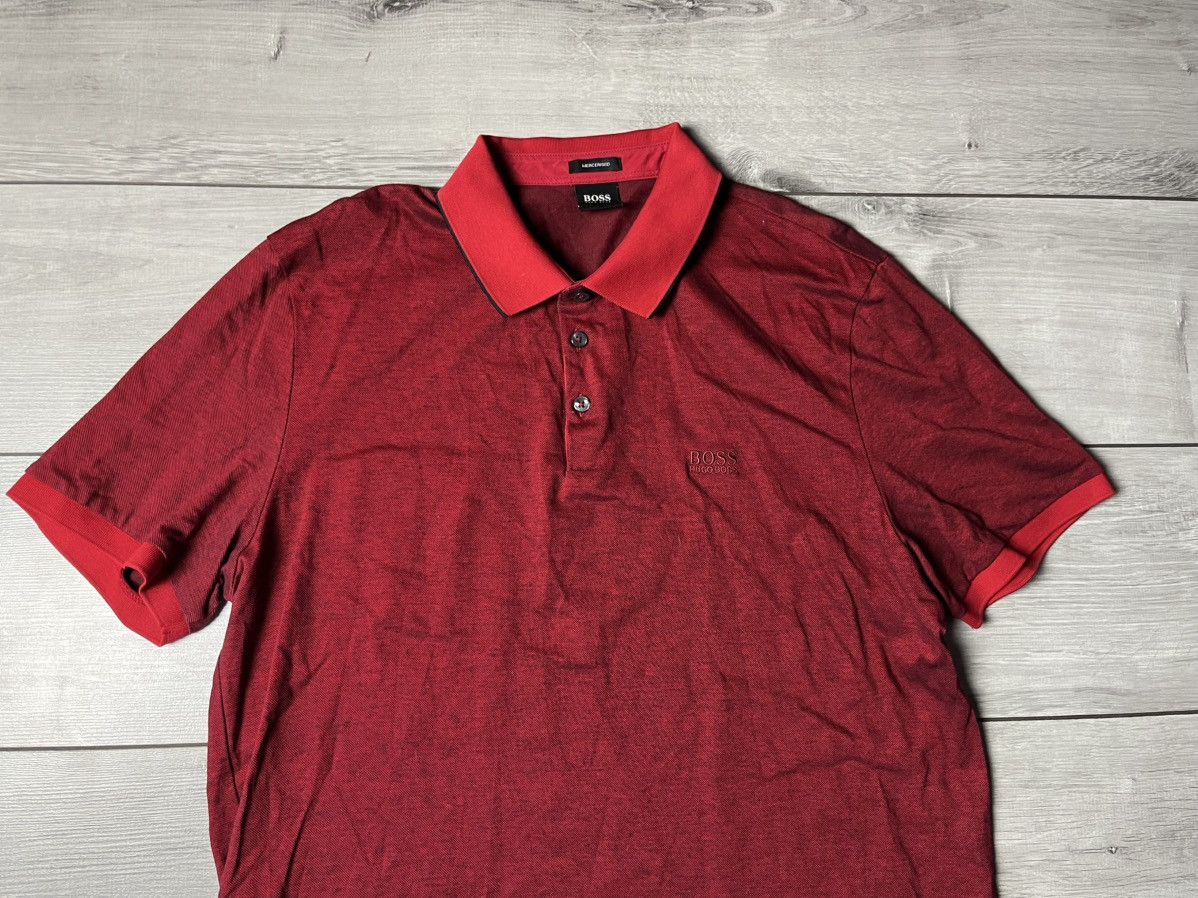 Hugo Boss Hugo boss polos Mercerised casual formal size XLarge Size US XL / EU 56 / 4 - 3 Thumbnail