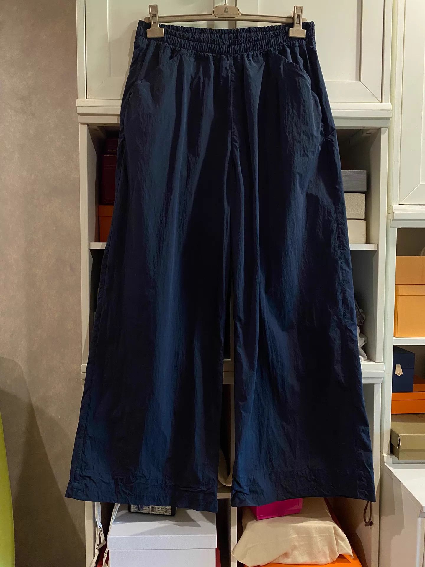 YMC ymc Distressed Wide Leg Slimming Pants UK S Size 26" / US 2 / IT 38 - 1 Thumbnail