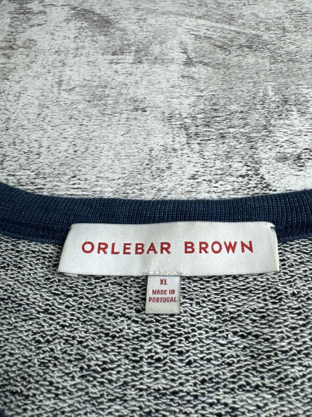 Orlebar Brown Orlebar Brown Blue Cotton Blank Basic Knit Luxury Hoodie Pullover Sweatshirt Size US XL / EU 56 / 4 - 7 Thumbnail