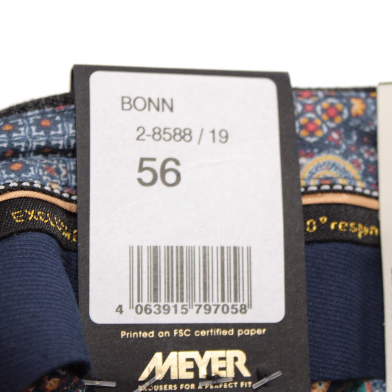 Other Meyer New with tags Dress Pants Size 40 US In Gray Size US 40 / EU 56 - 5 Thumbnail