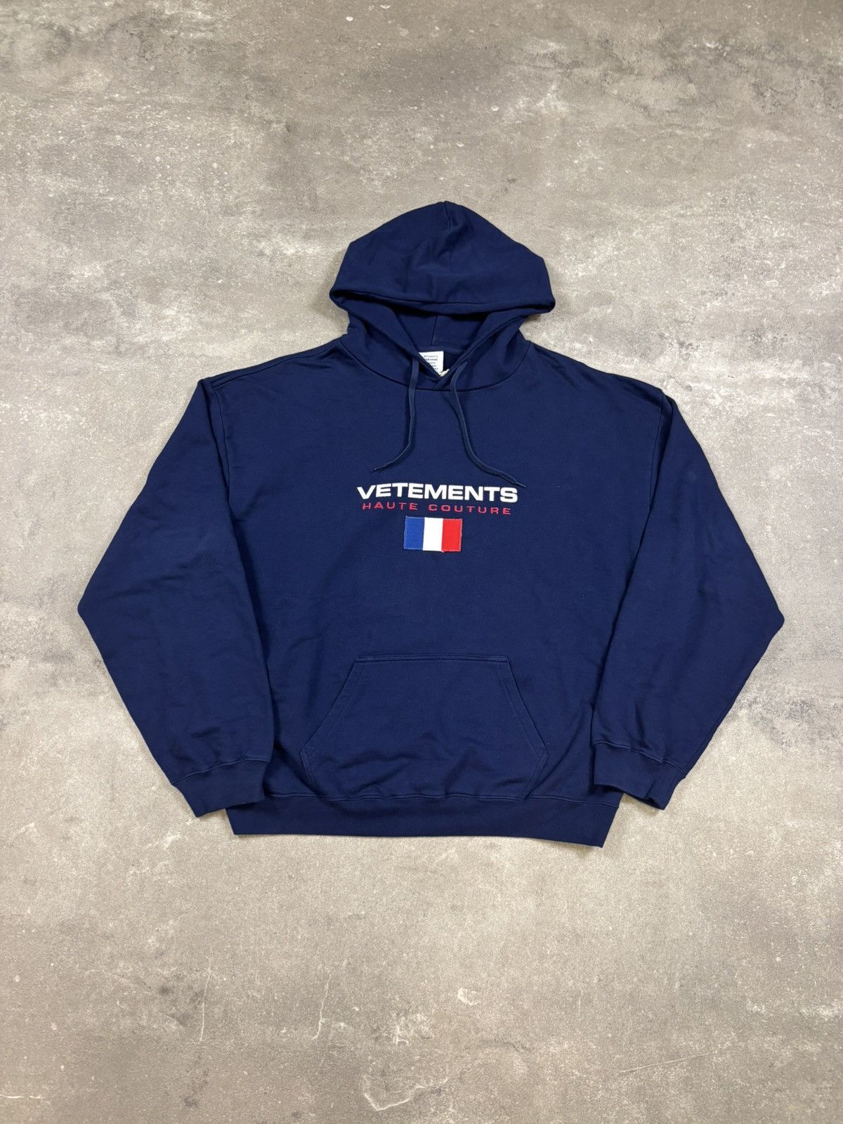 Vetements Vetements Stoner Hoodie, Blue Size US M / EU 48-50 / 2 - 1 Thumbnail