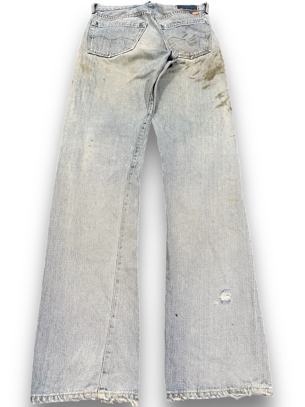 Japanese Brand Vintage Japanese Brand Selvedge Distressed Denim Size US 29 - 6 Thumbnail