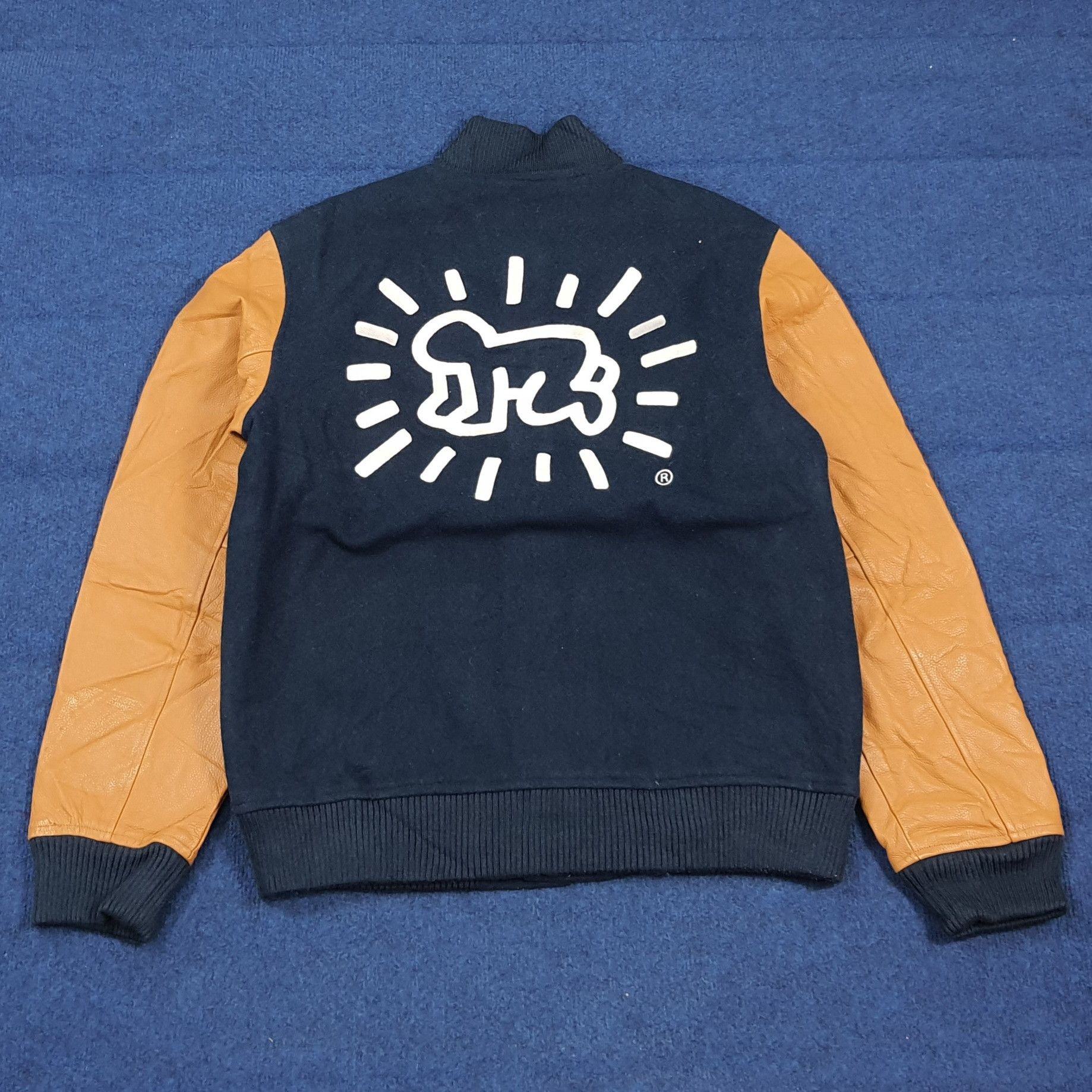 Keith Haring Columbia x Kinetics x Keith Haring Wool Varsity Jacket Size US M / EU 48-50 / 2 - 1 Thumbnail