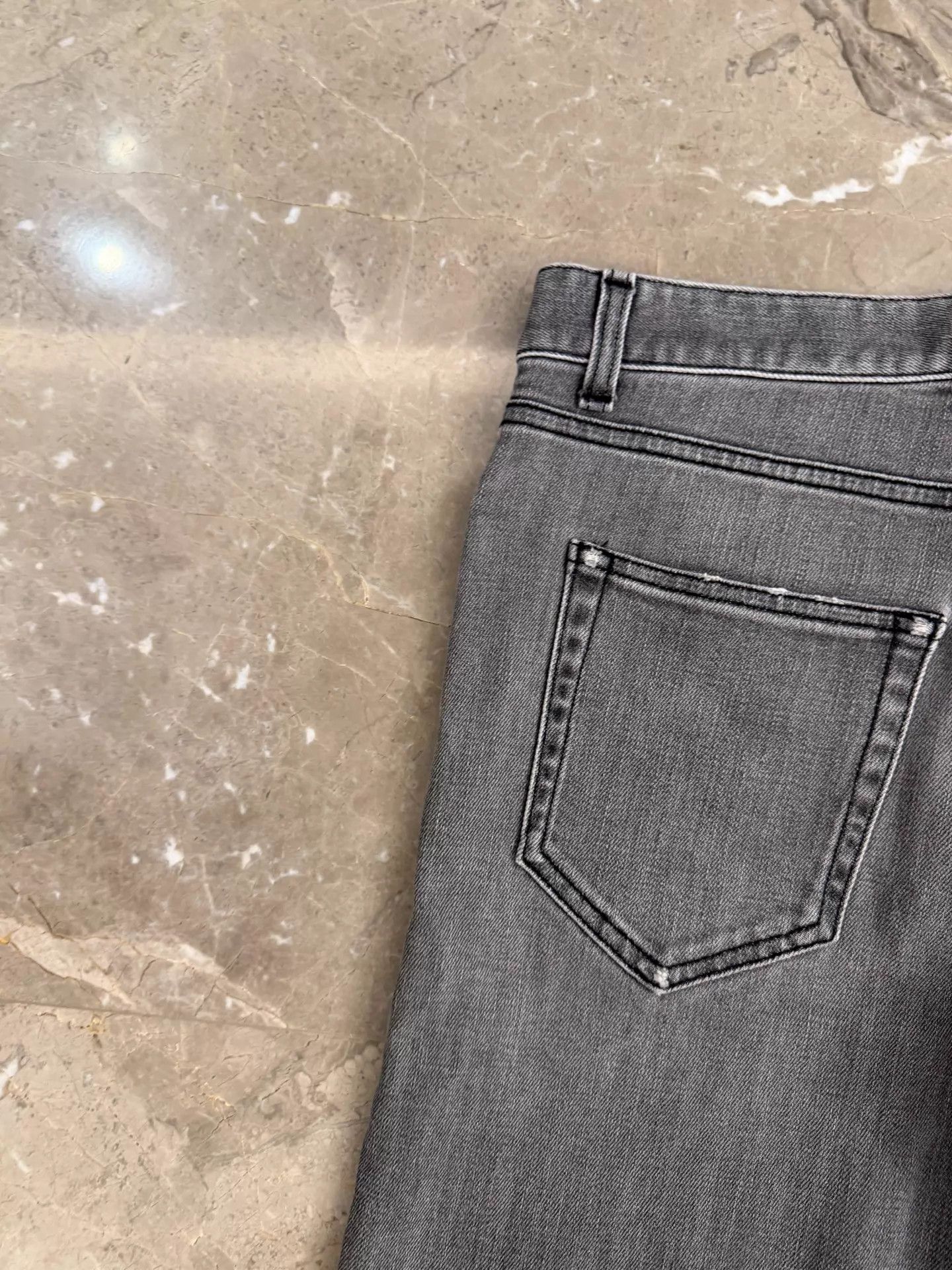 Saint Laurent Paris Saint Laurent 14SS Hedi D02 Skinny Jeans Gray Wash Size 30 Size US 30 / EU 46 - 9 Thumbnail