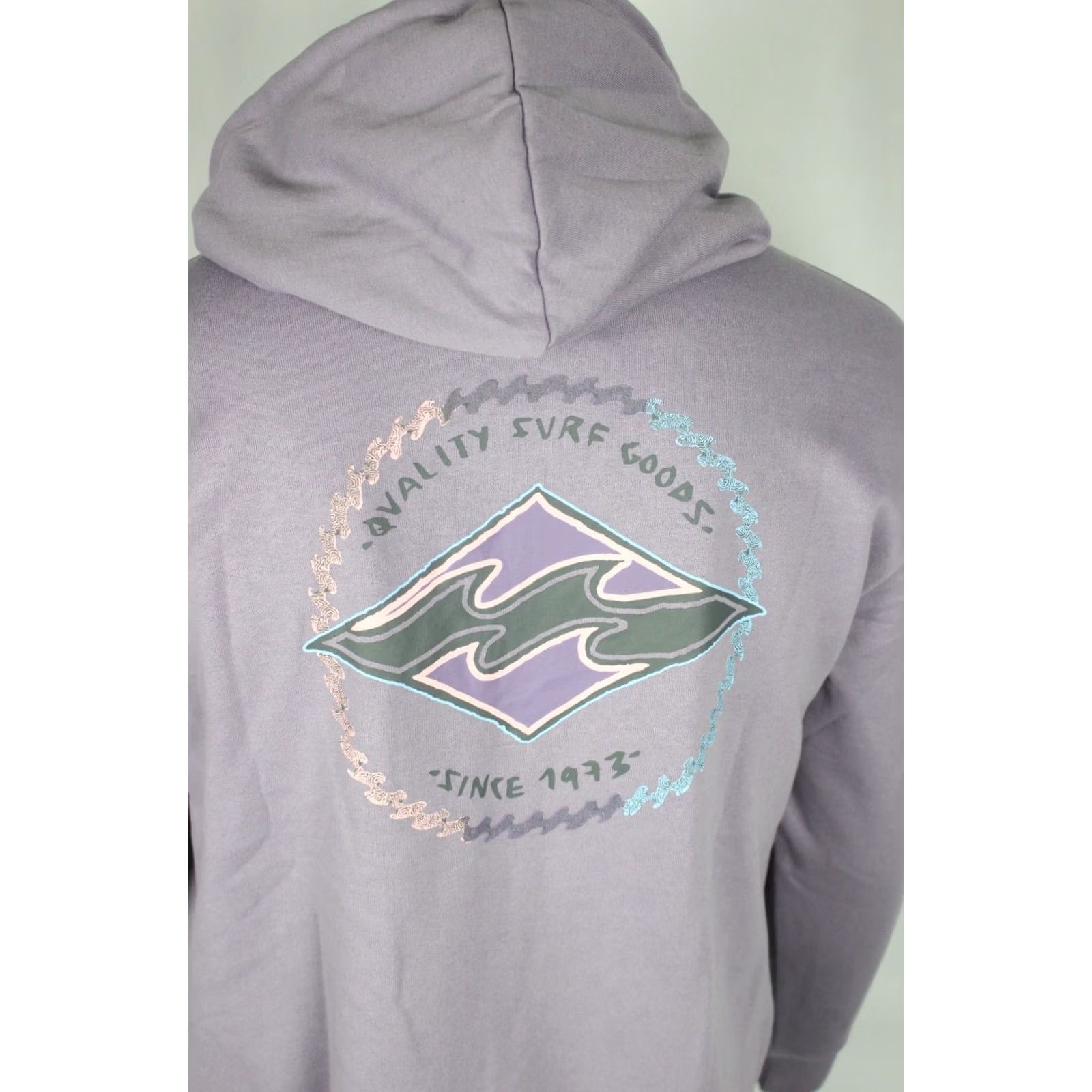Billabong Billabong Men's Range Full Zip Hoodie Fleece Sweatshirt M Medium Purple Haze Size US M / EU 48-50 / 2 - 3 Thumbnail
