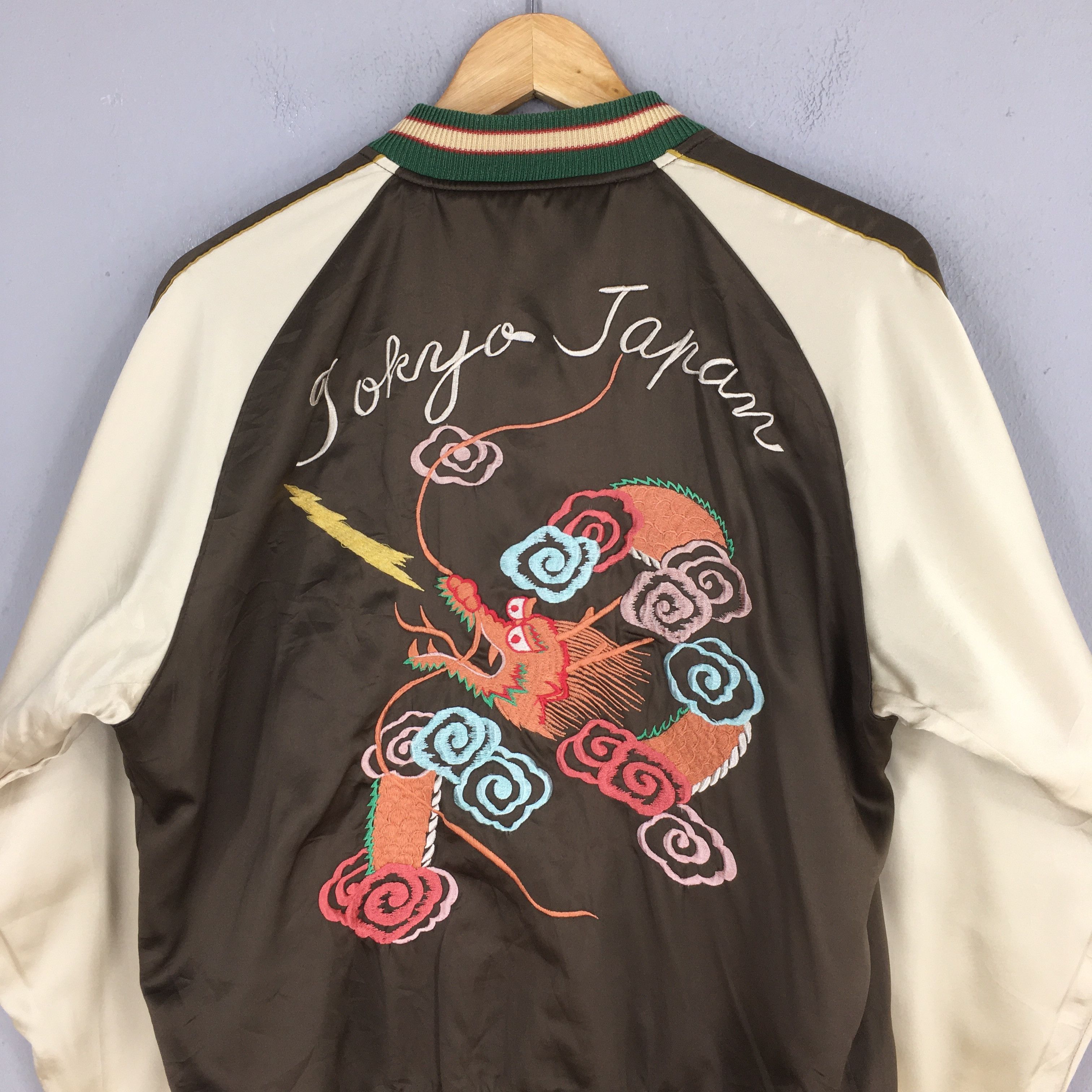 Japanese Brand Vintage Sukajan Japan Phoenix Eagle Tailor Toyo Ent Jacket M Size US M / EU 48-50 / 2 - 14 Thumbnail