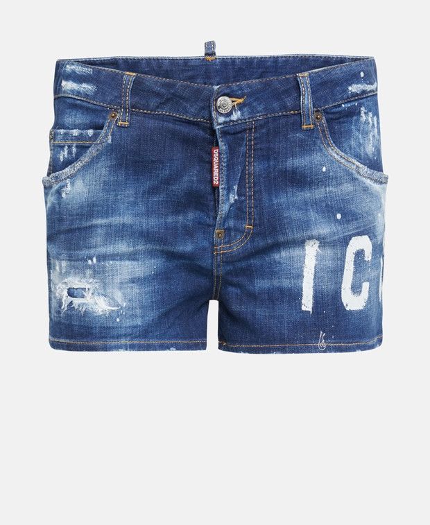 Dsquared2 Denim shorts Size 32" / US 10 / IT 46 - 1 Preview