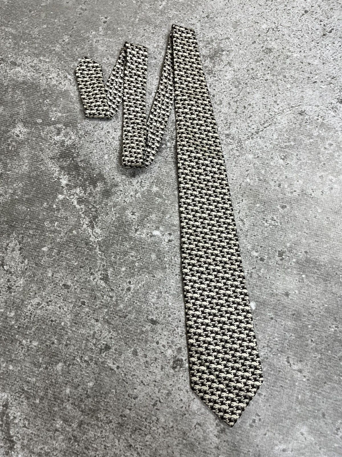 Burberry Burberry Monogram Silk Tie Size ONE SIZE - 1 Thumbnail