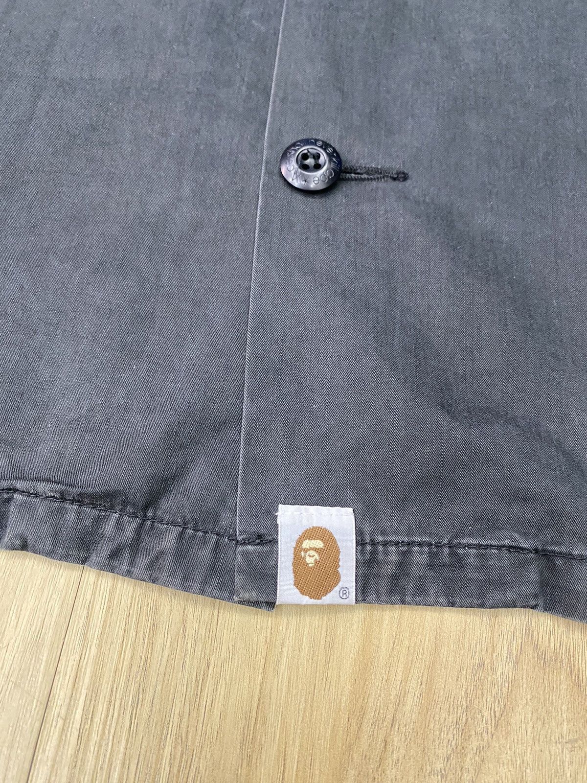 Vintage Bathing Ape Bape sunfaded military design