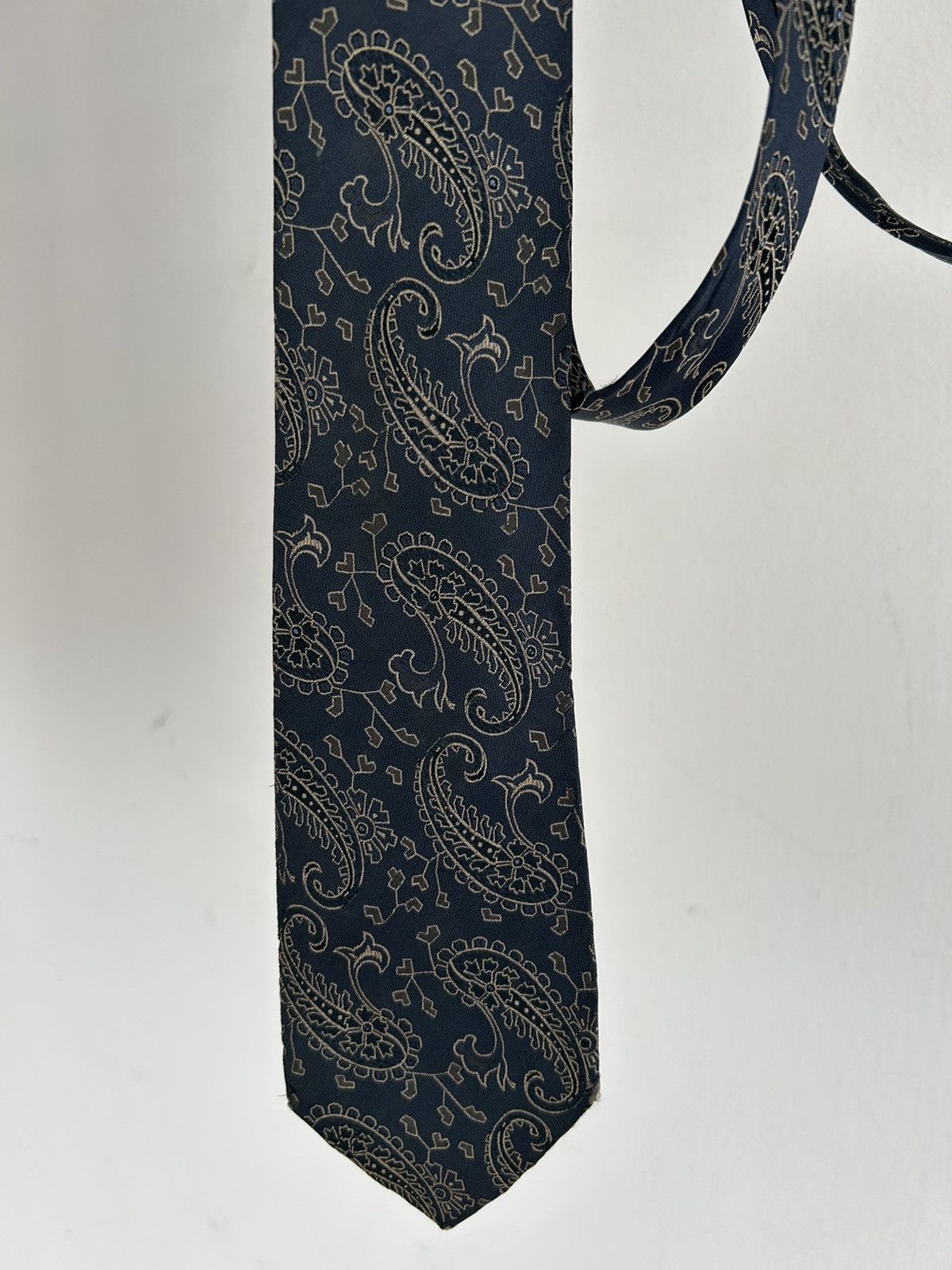 Yves Saint Laurent YSL Paisley Vintage Tie Size ONE SIZE - 3 Thumbnail