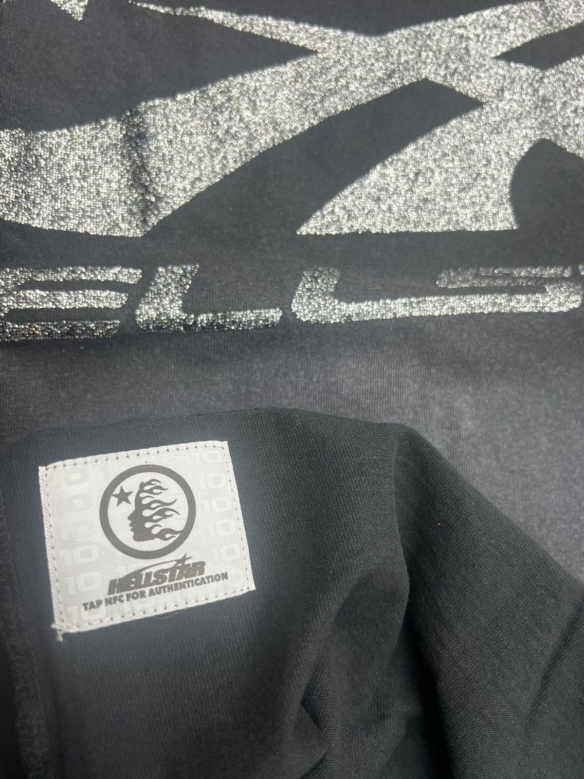 HELLSTAR Hellstar Sports Core Logo Glitter T-Shirt Size US M / EU 48-50 / 2 - 4 Thumbnail
