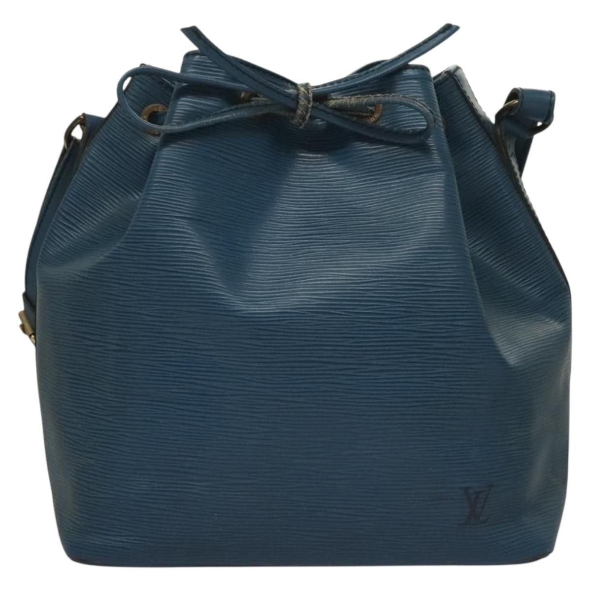 Louis Vuitton LOUIS VUITTON Epi Petit Noe Shoulder Bag Blue M44105 Size ONE SIZE - 2 Thumbnail