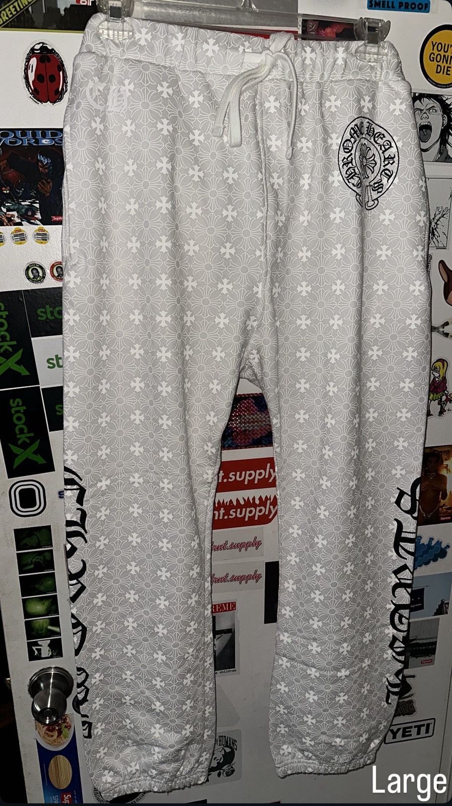 Chrome Hearts Chrome Hearts Plus Cross All Over Print Sweatpants Size US 32 / EU 48 - 1 Thumbnail