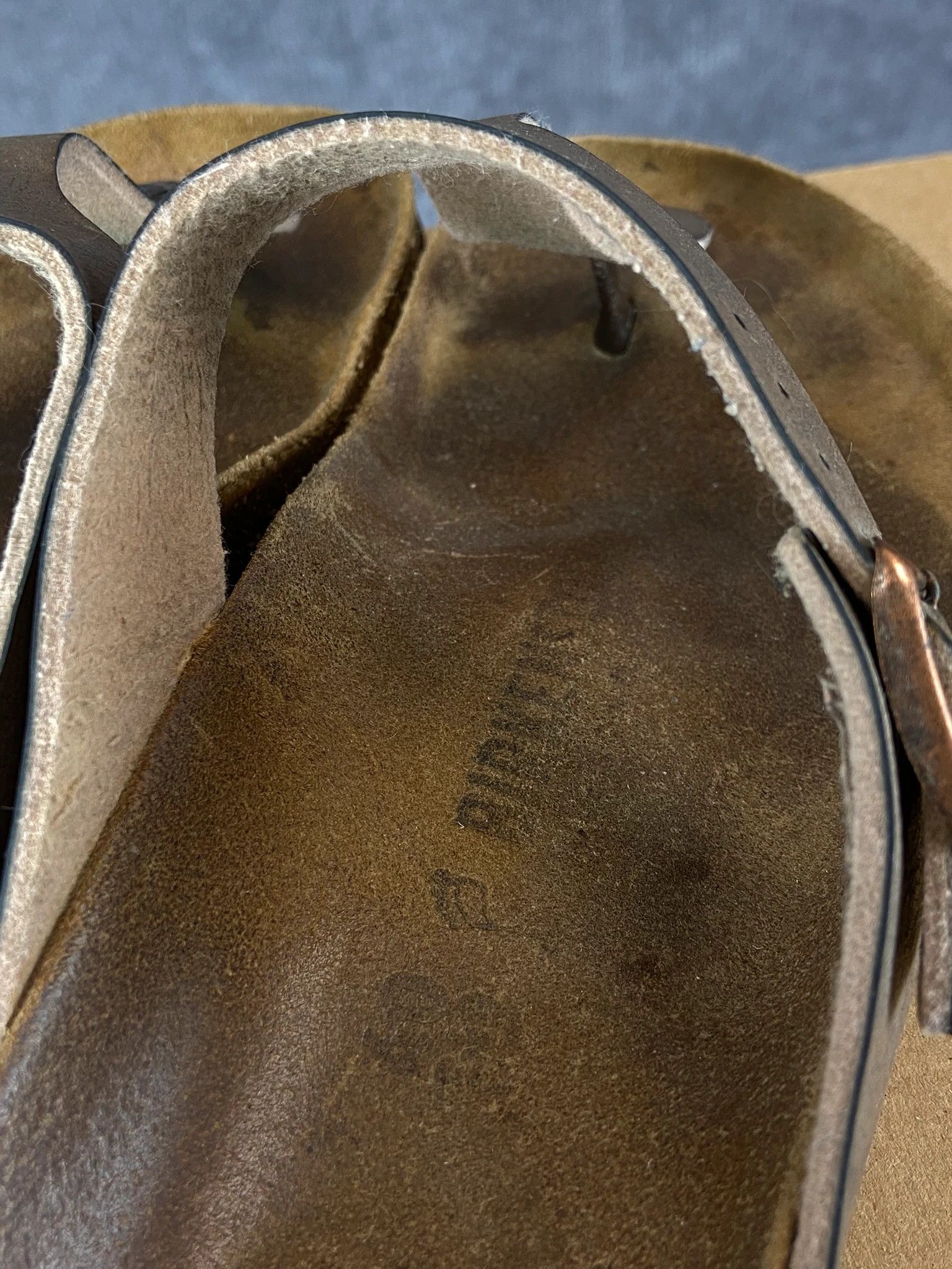 Birkenstock Birkenstock Green Leather Sandals Comfort Size US 5.5 / EU 38 - 6 Thumbnail