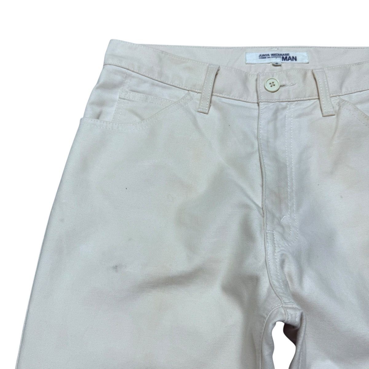 Junya Watanabe CDG Junya Watanabe Rusty Creamy Flare Jeans Size US 30 / EU 46 - 4 Thumbnail