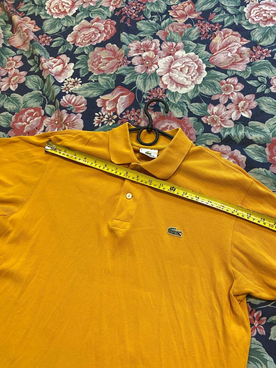 Lacoste Vintage Polo logo Lacoste yellow Y2K T-Shirt streetwear Size US M / EU 48-50 / 2 - 10 Thumbnail