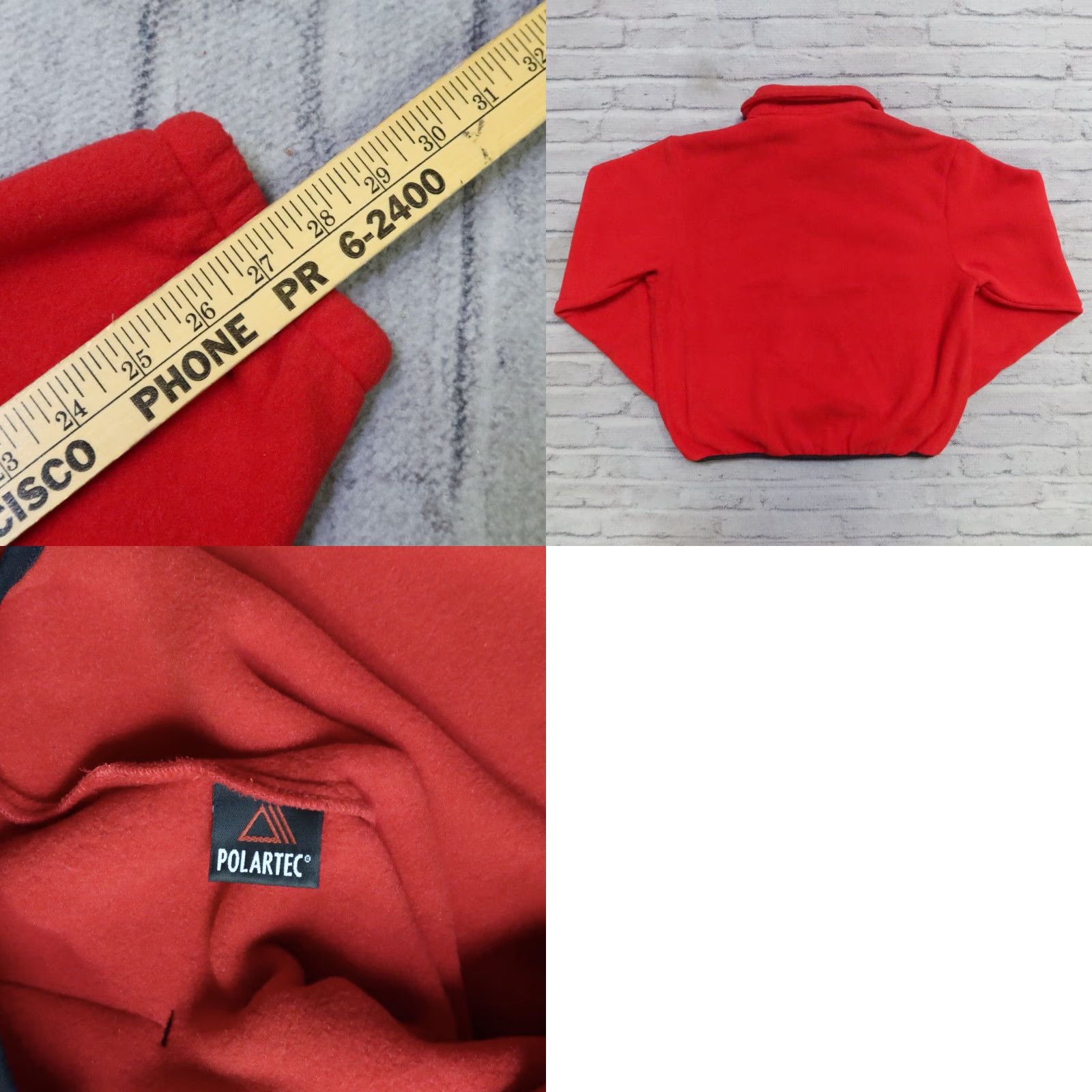 Vintage VINTAGE Snowcreek Fleece Pullover Jacket Men XL Red Size US XL / EU 56 / 4 - 9 Thumbnail