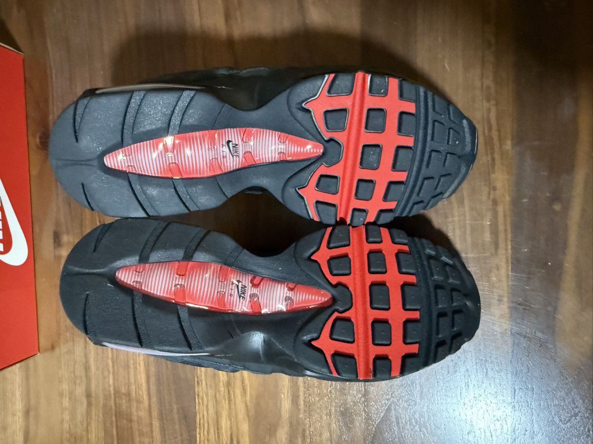 Nike Nike AIR MAX 95 'BIG BUBBLE BLACK UNIVERSITY RED' Size 11 Size US 11 / EU 44 - 7 Thumbnail