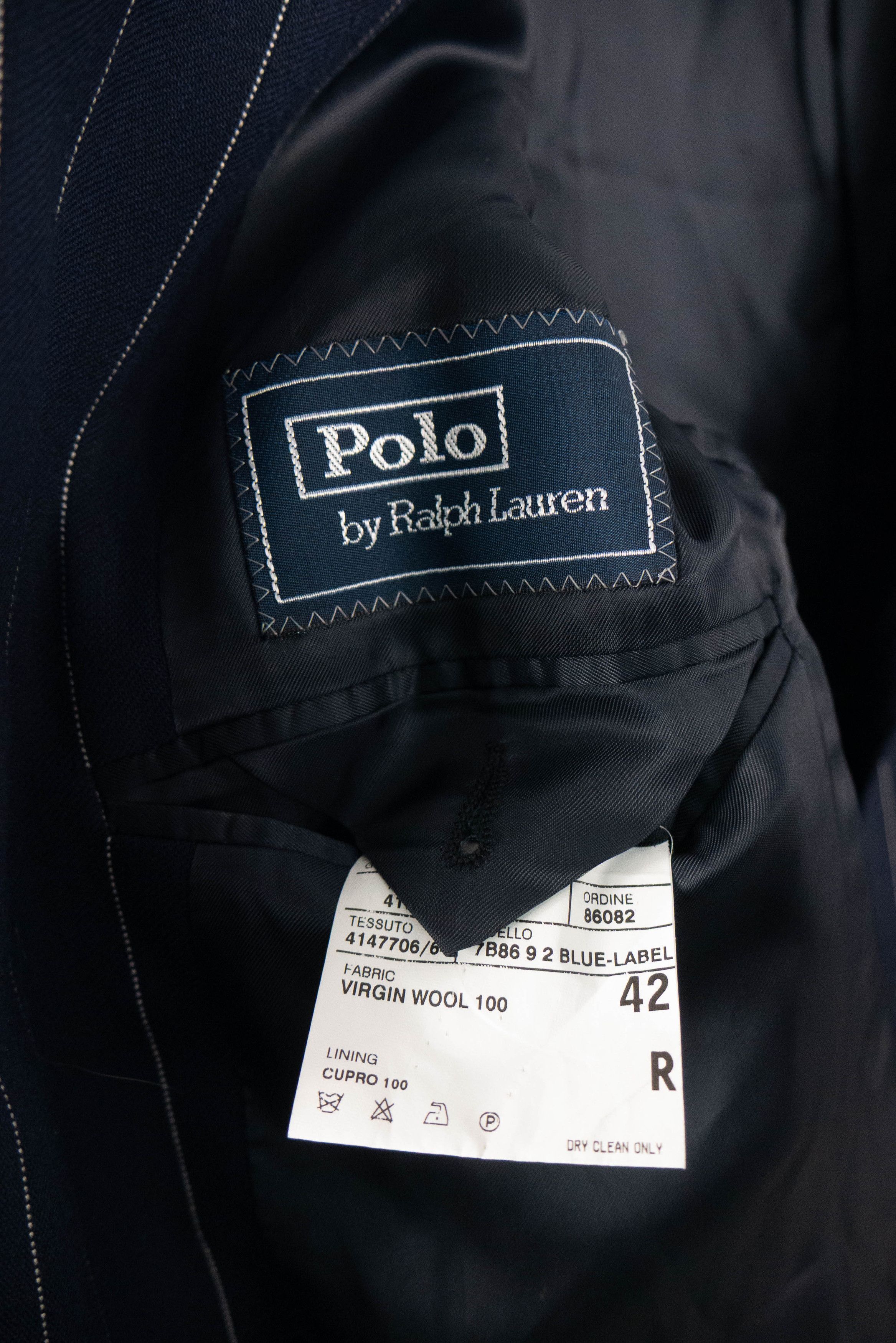 Polo Ralph Lauren Ralph Lauren Polo striped wool blazer – classic old-money Size 42R - 9 Thumbnail