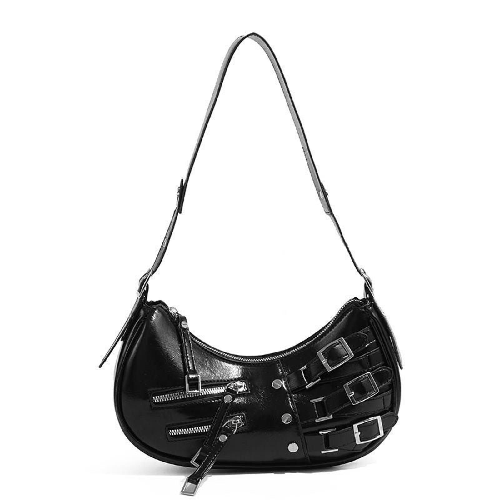 Japanese Brand Dial Strap Shoulder Bag – Retro Dumpling Style Size ONE SIZE - 5 Thumbnail