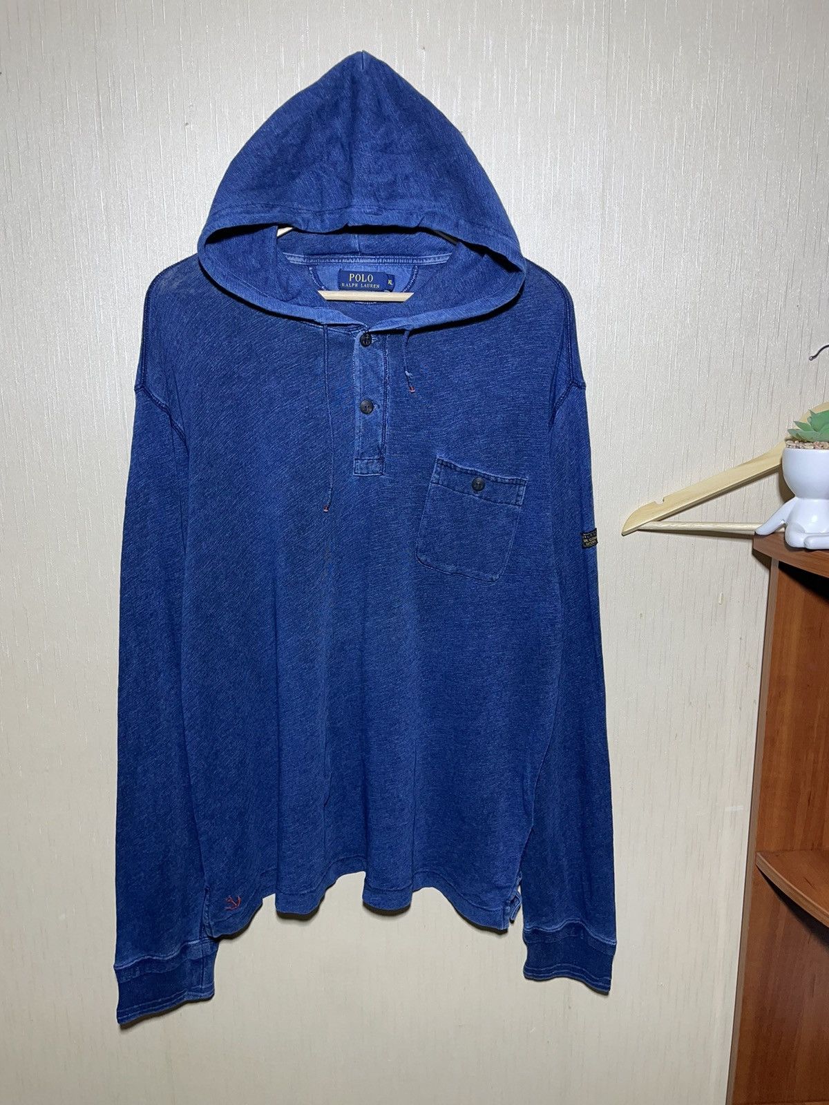 Polo Ralph Lauren × Vintage Polo Ralph Lauren vintage hoodie Size US XL / EU 56 / 4 - 1 Thumbnail