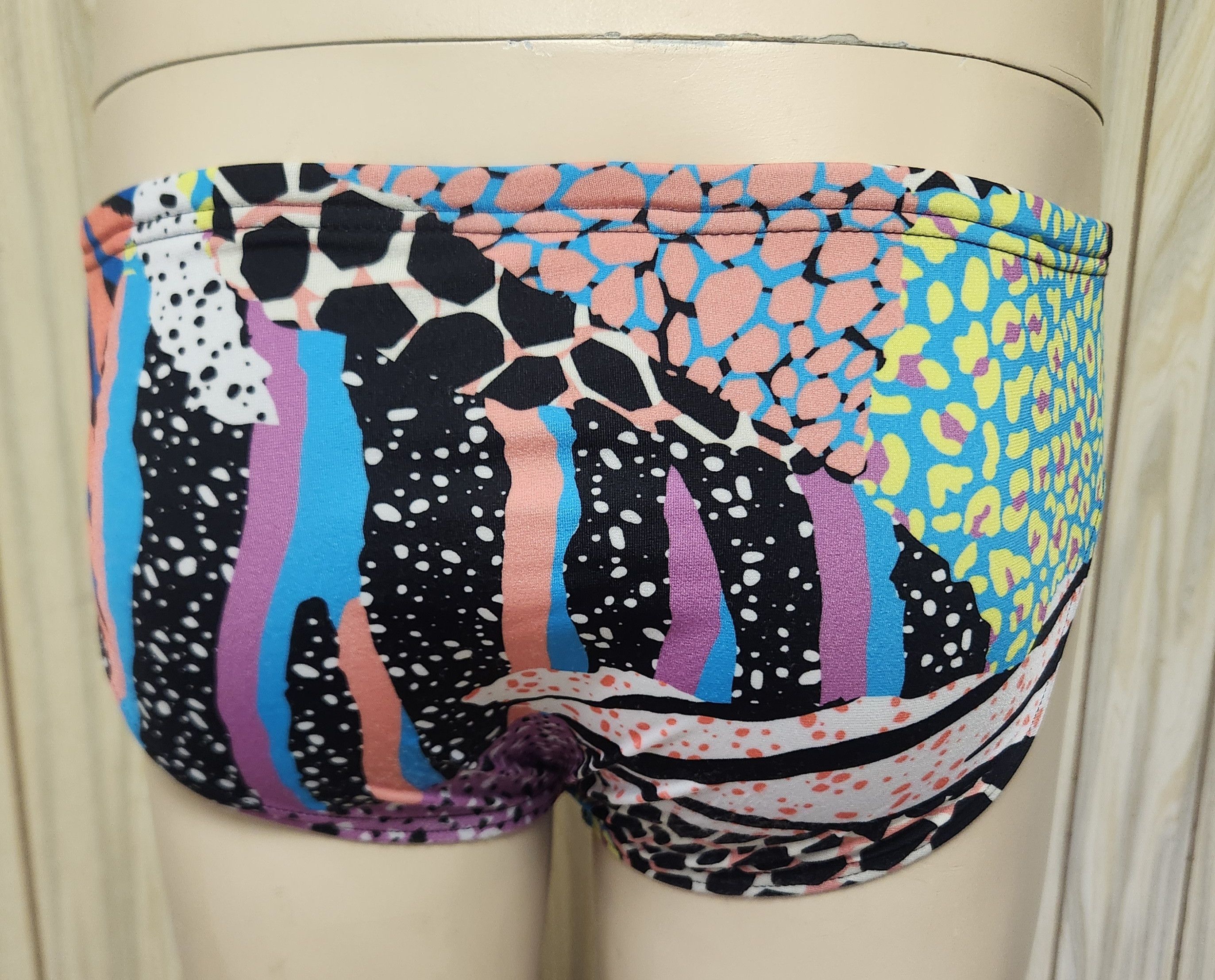 Speedo men's Speedo swim brief 32 bold multi color Size US 32 / EU 48 - 4 Thumbnail