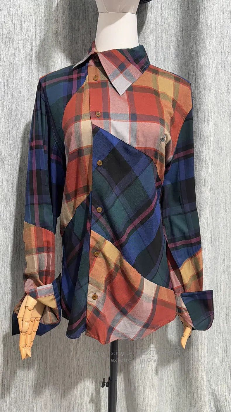 Vivienne Westwood Vivienne Westwood Asymmetrical Shirt Size US M / EU 48-50 / 2 - 1 Thumbnail
