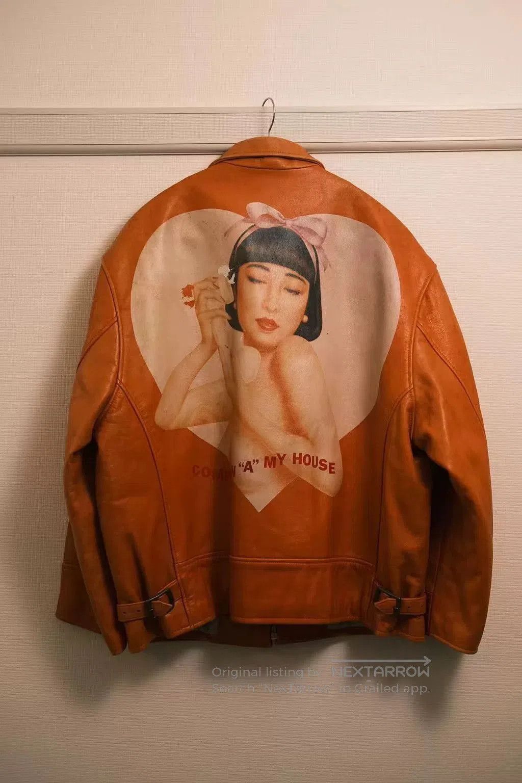 Yohji Yamamoto Yohji Yamamoto Orange Leather Jacket. Size US M / EU 48-50 / 2 - 3 Thumbnail