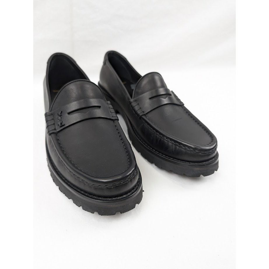 Saint Laurent Paris o1rshd1 Mag 15 Moccasin in Nero Size US 12 / EU 45 - 14 Thumbnail
