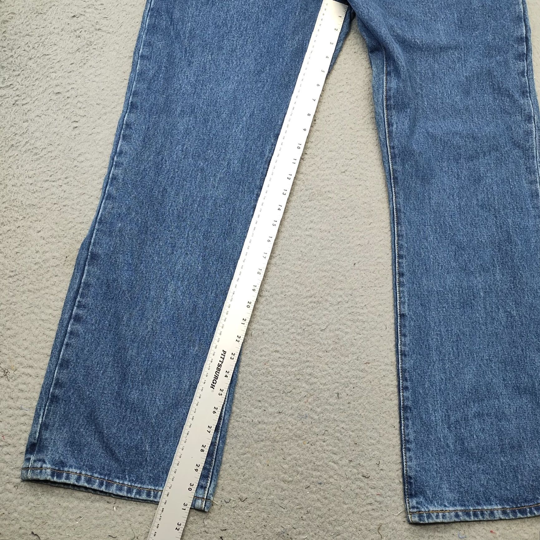 Levi's Levi's 517 Jeans Mens 40x30 Blue Denim Slim Bootcut Leg 005174891 Size US 40 / EU 56 - 4 Thumbnail