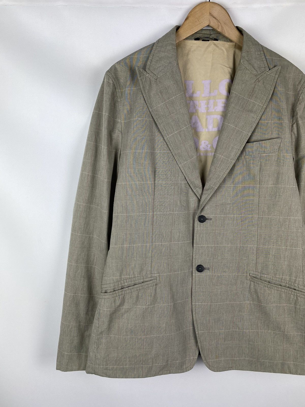 Dolce & Gabbana D&G Dolce & Gabbana men’s blazer jacket sport coat Size 44R - 2 Thumbnail