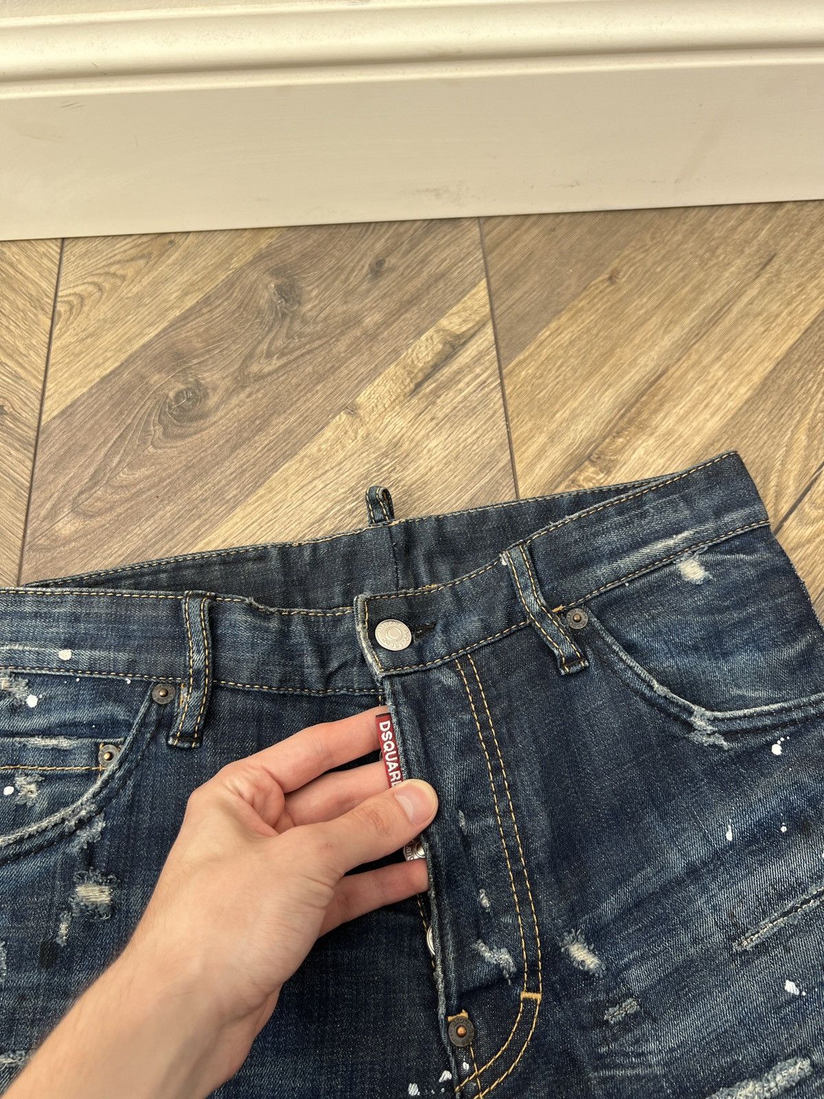 Dsquared2 Vintage Dsquared2 Luxury Denim Jeans Size US 30 / EU 46 - 8 Thumbnail