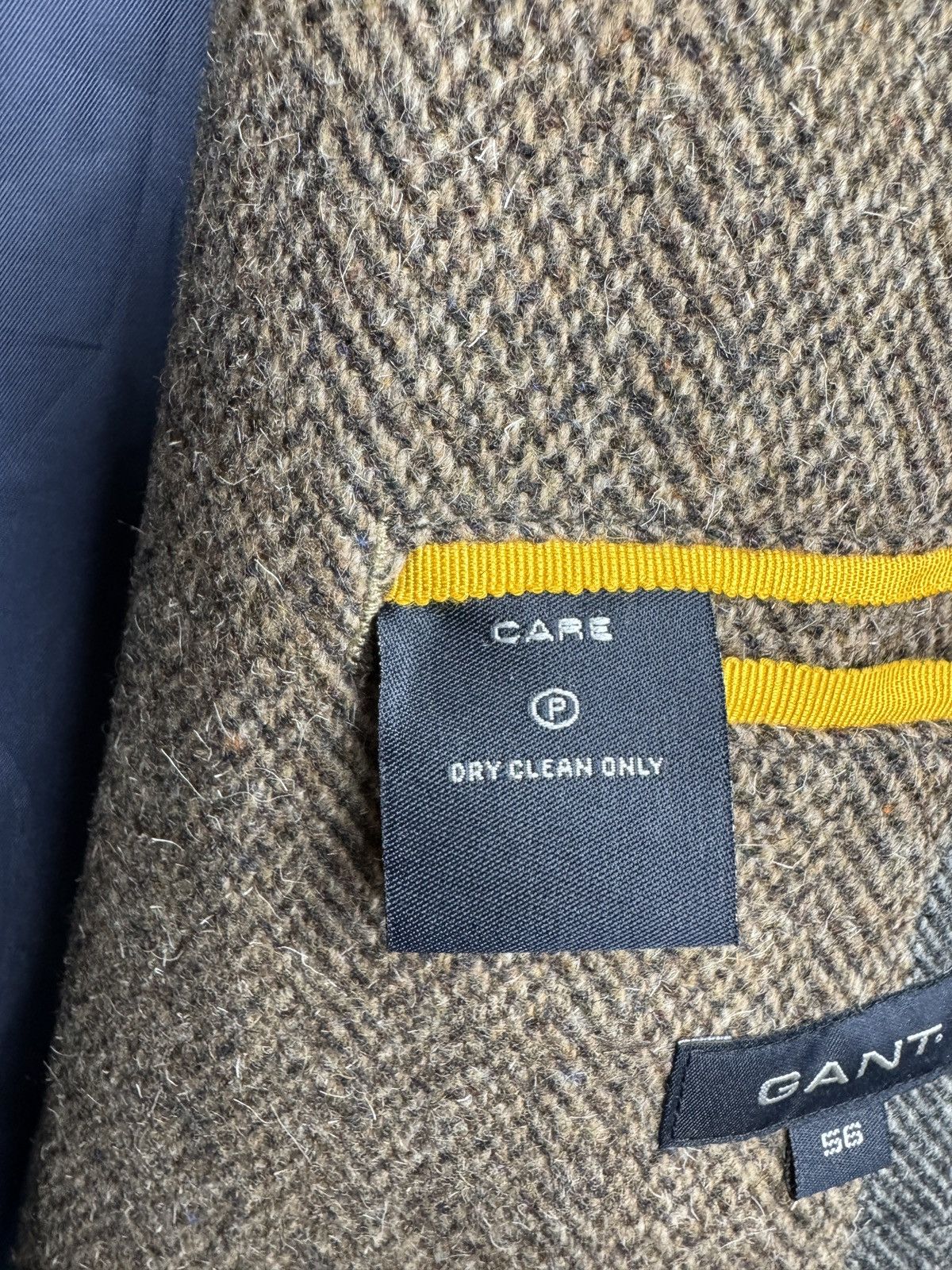 Gant Gant vintage wool colour blocker tweed blazer sport coat Size 46R - 13 Thumbnail