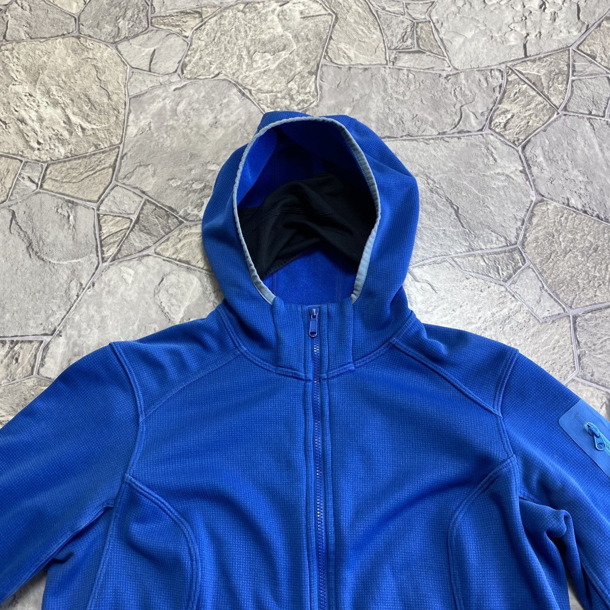 Arc'teryx Vintage Arcteryx Polartec Zip Hoodie Fleece Jacket Blue Size US XS / EU 42 / 0 - 8 Thumbnail