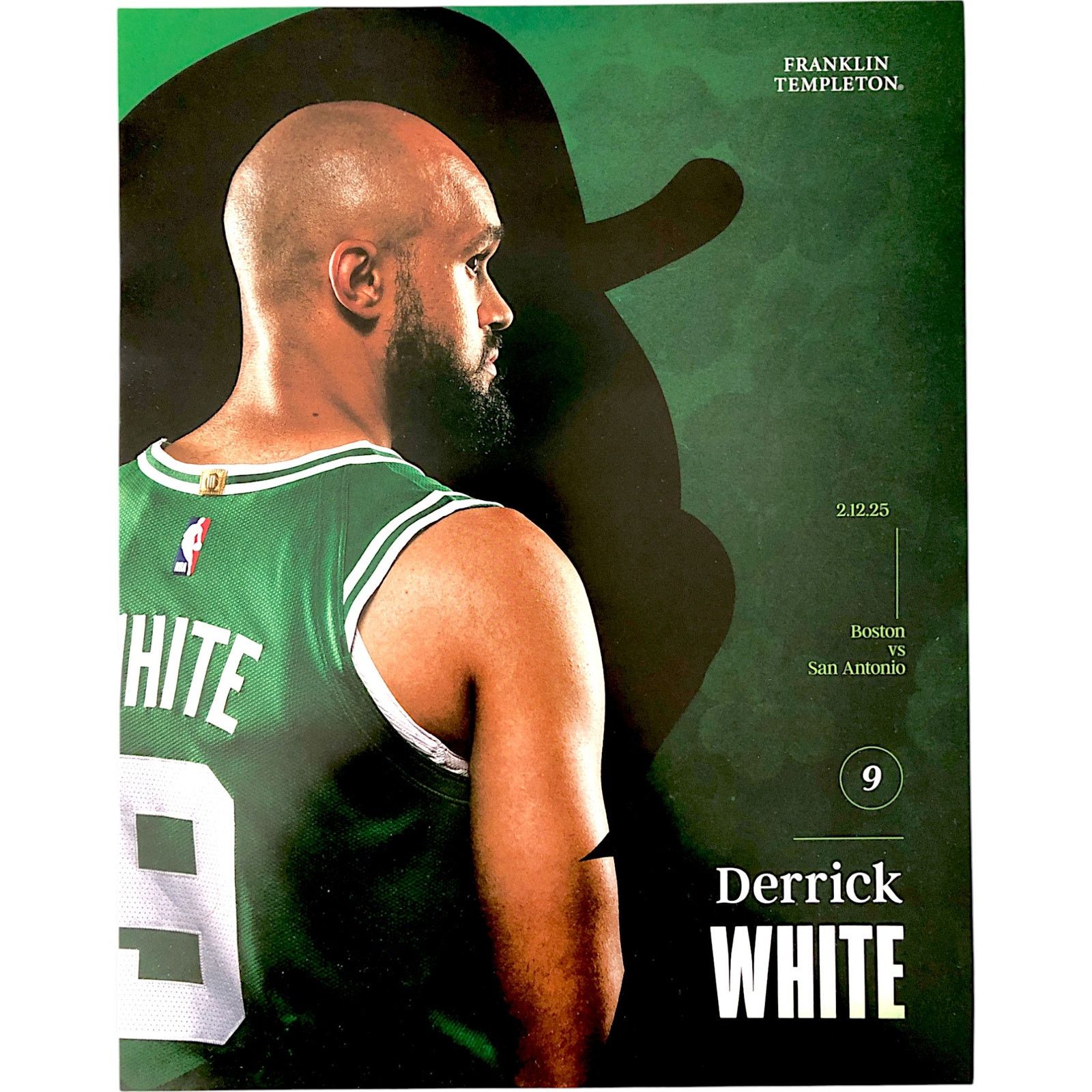 NBA Boston Celtics v San Antonio Spurs 2/12/25 Wemby Poster Size ONE SIZE - 1 Thumbnail