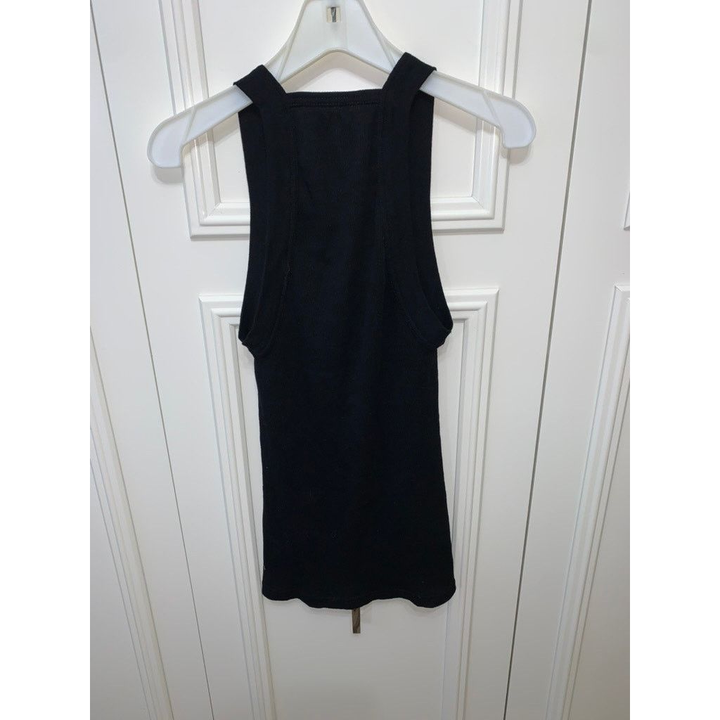 True Religion True Religion Women's Black Tank Top Size Large Square Neck Size L / US 10 / IT 46 - 4 Thumbnail