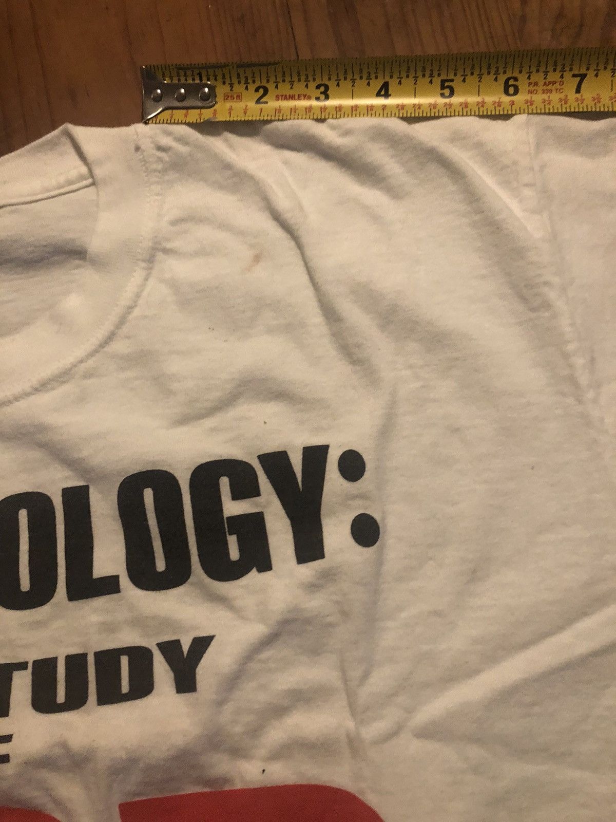 Vintage Vintage Y2K “Robertology The Study Of Bob” T Shirt S/L Size US L / EU 52-54 / 3 - 8 Thumbnail