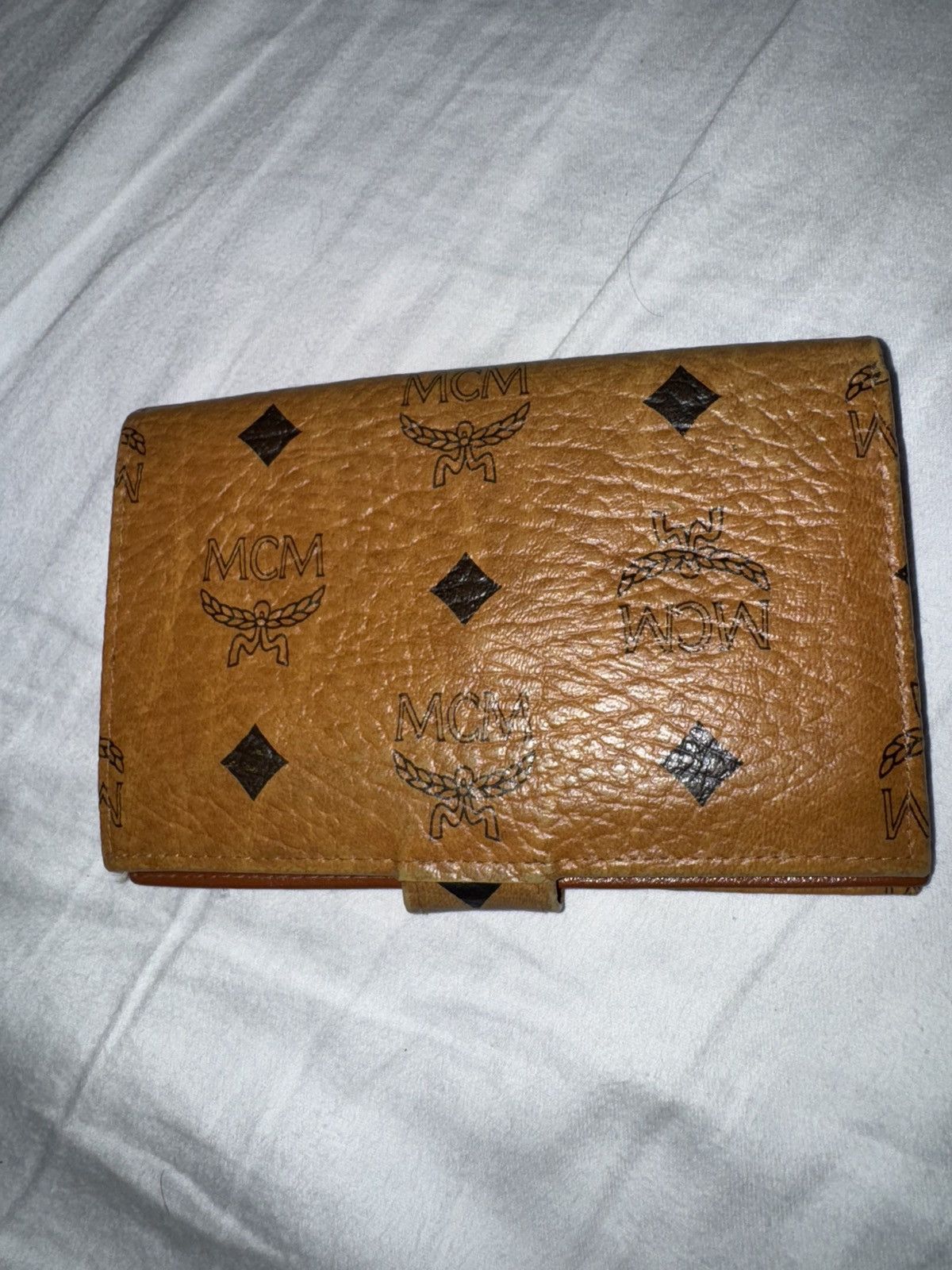 MCM MCM VISETOS BIFOLD CLASP WALLET Size ONE SIZE - 2 Thumbnail