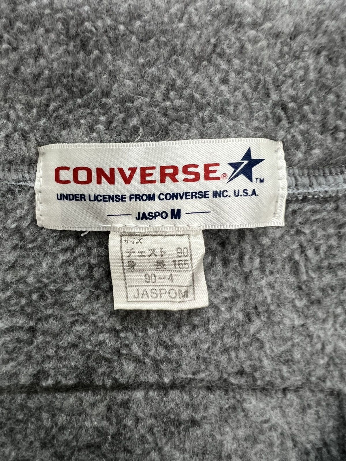 Converse Vintage Converse Fleece Pullover Jacket Size US S / EU 44-46 / 1 - 10 Thumbnail