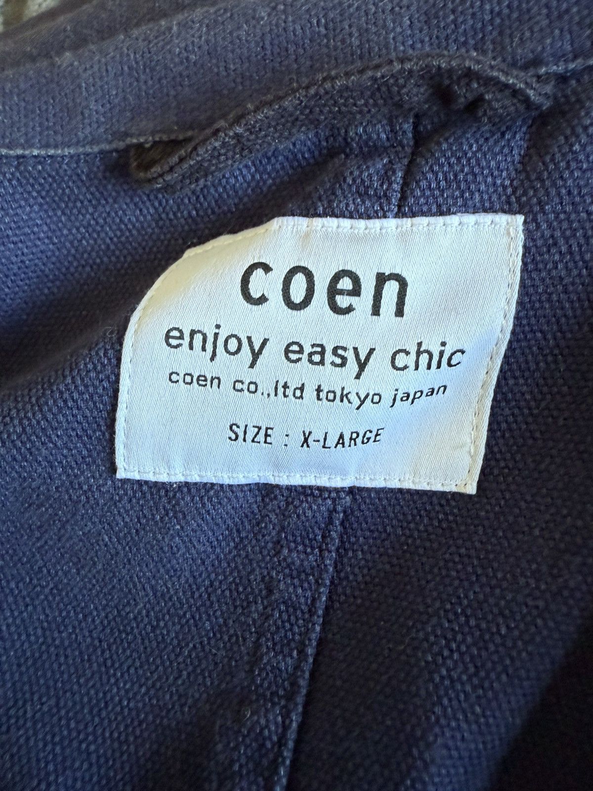 Japanese Brand Japanese Chore Coat Size US XL / EU 56 / 4 - 2 Thumbnail