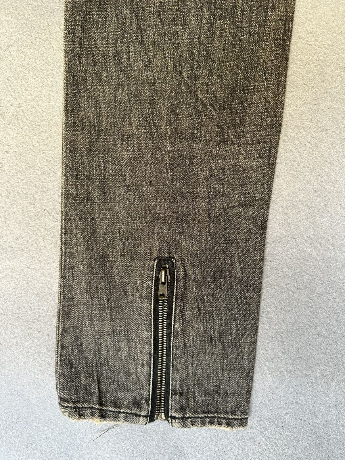 Japanese Brand Rico Japan Distressed Denim Size US 32 / EU 48 - 13 Thumbnail
