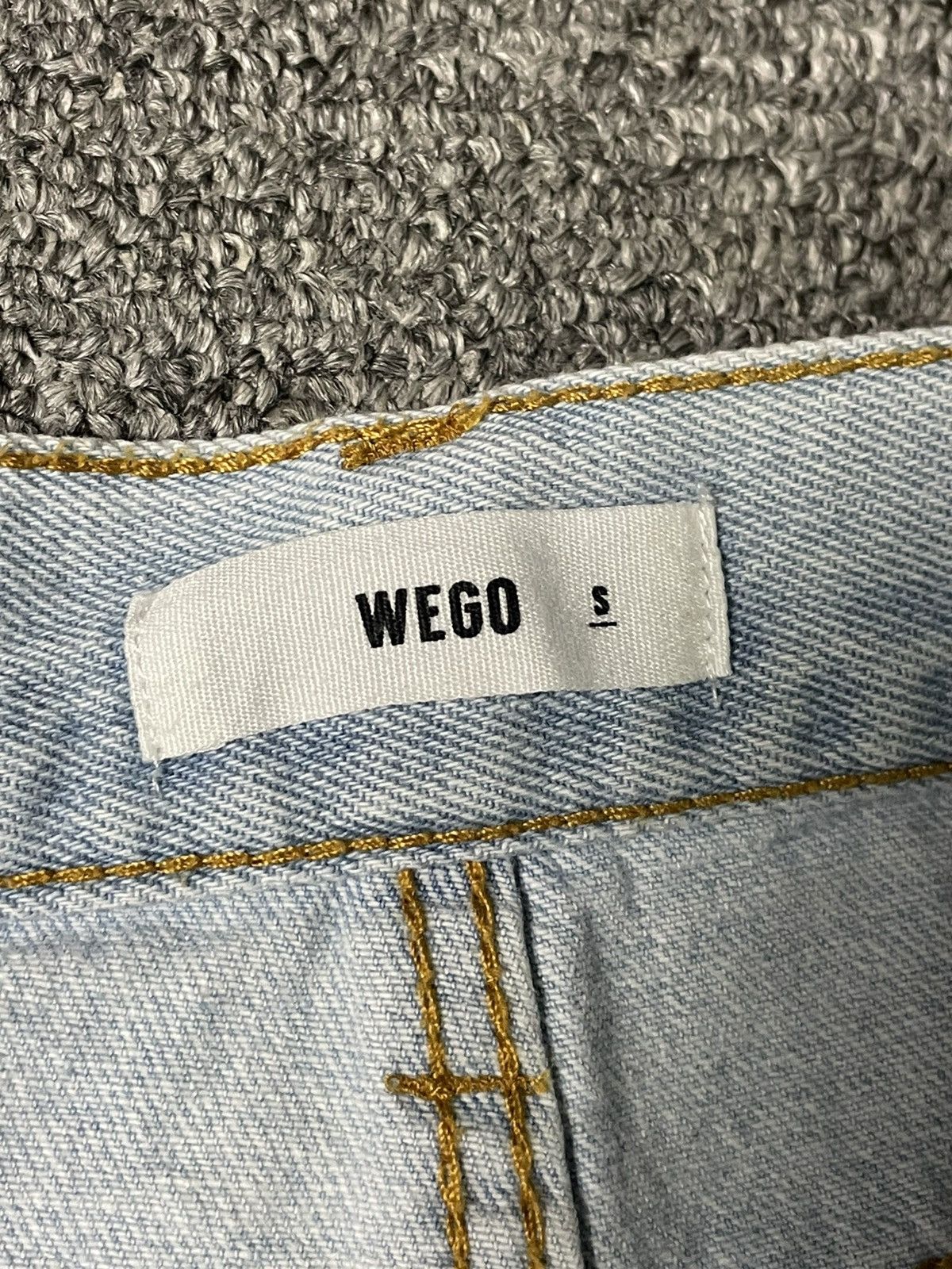 Japanese Brand WEGO Brand Destroyed Denim Jeans (62) Size US 26 / EU 42 - 8 Thumbnail